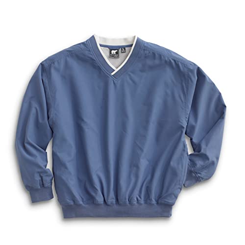 White Bear Clothing Co. Microfiber Windshirt Style 5150 Atlantic Blue/Ivory 2XL White Bear Clothing Co. Microfiber Windshirt Style 5150 Atlantic Blue/Ivory 2XL