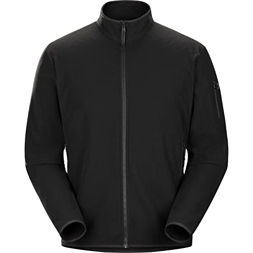 Arc'teryx Delta LT Jacket Men's | Lightweight Versatile Fleece Jacket | Black, XX-Large